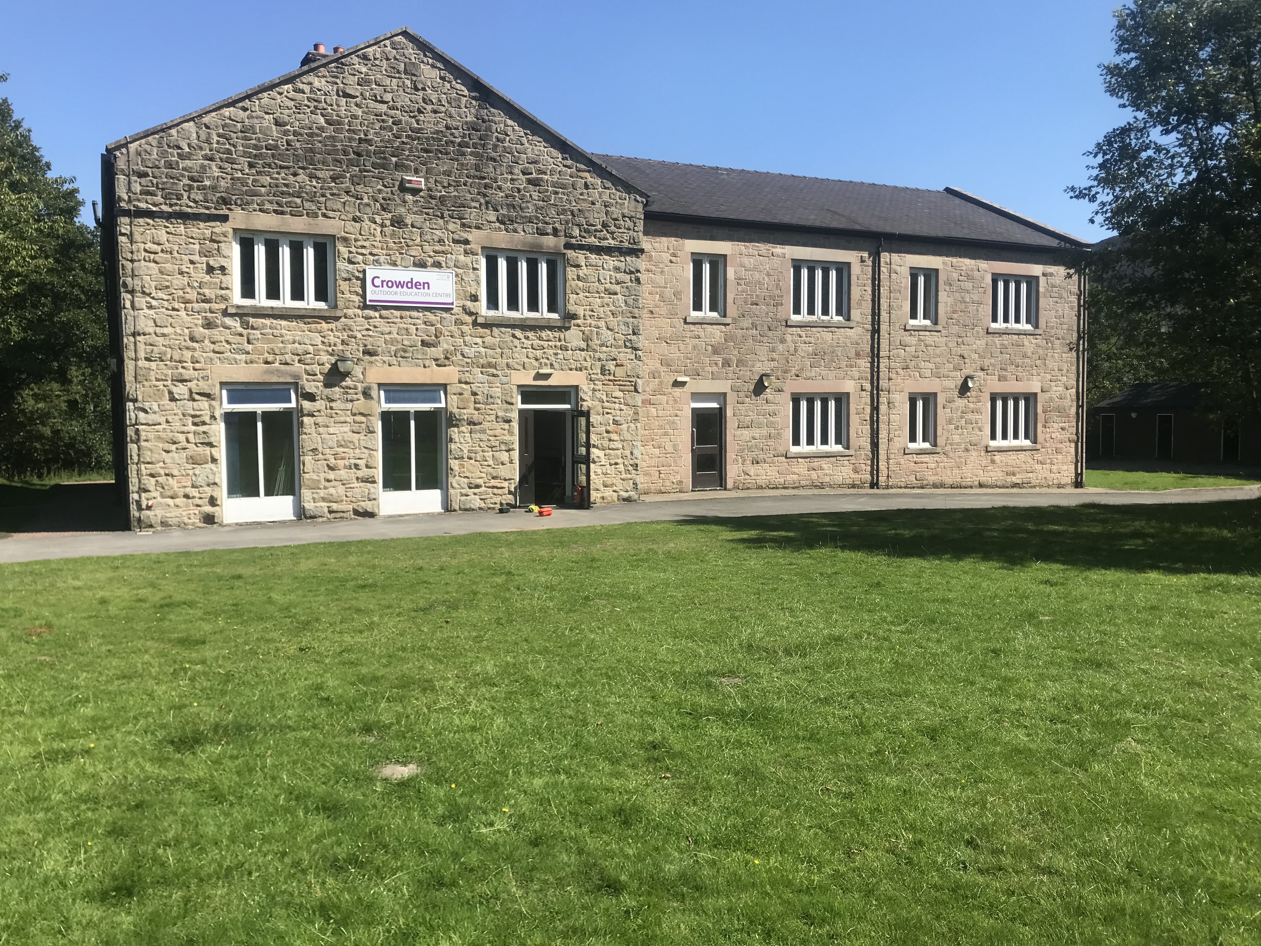 Crowden outdoor centre building