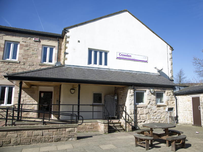 Crowden oec entrance