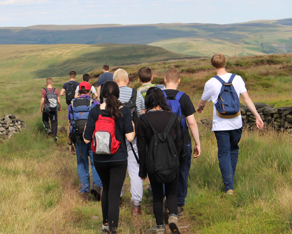 Youth groups Walking